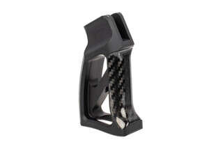 Fortis Manufacturing Torque pistol grip for the AR-15 and AR-10 features carbon fiber inserts for enhanced comfort.